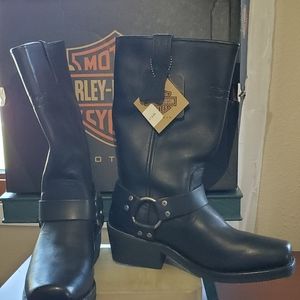 Harley Davidson Motorcycle Boots. Ladies 8.5 Med.